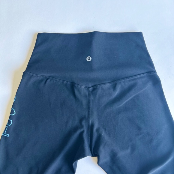 Lululemon Black High Rise Short Leggings size 6 - Picture 7 of 11